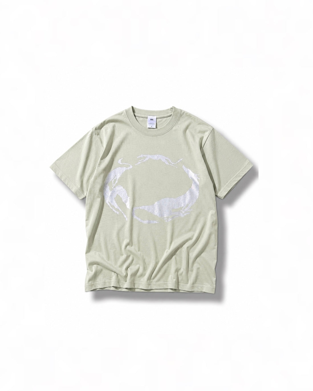Circle Dogs Tee / green