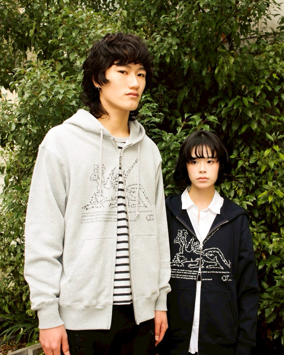 Double Zip Hoodie – Stardust Dragon Double Zip Hoodie – Stardust Dragon