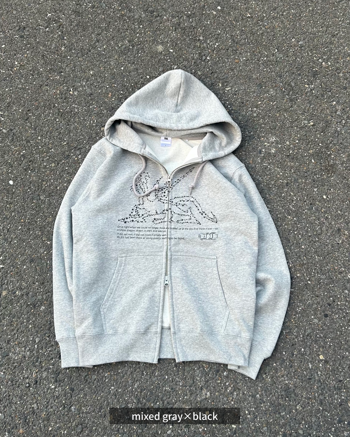 【12/19発売】Double Zip Hoodie – Stardust Dragon