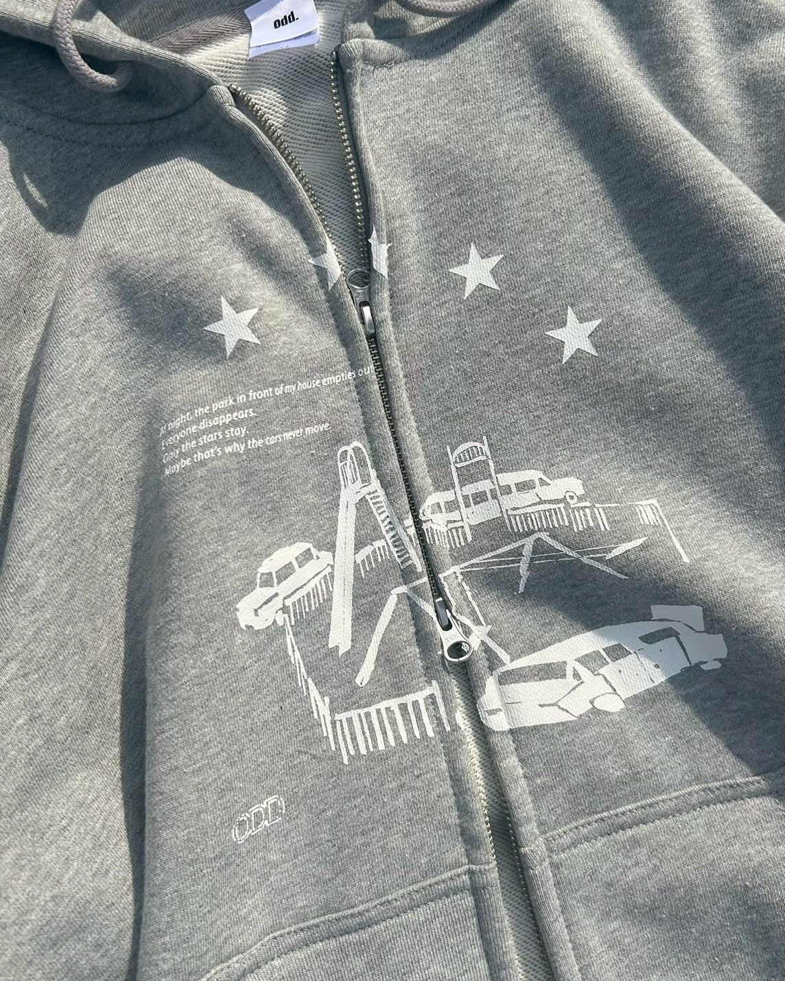 Double Zip Hoodie – Midnight Playground