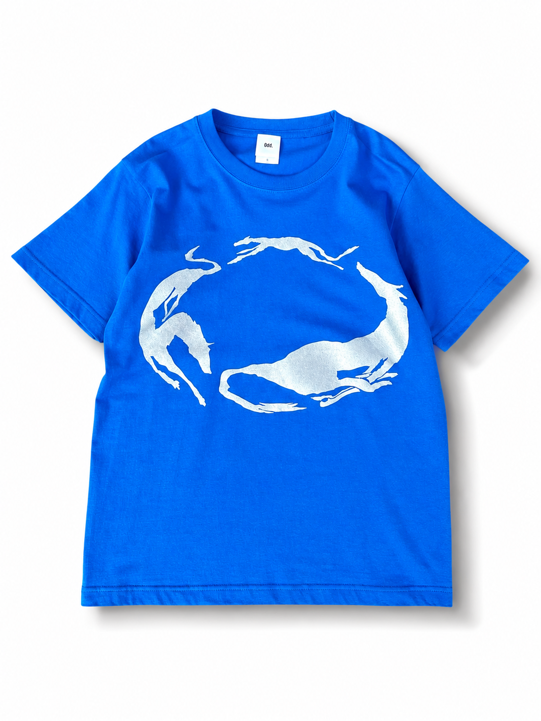 Circle Dogs Tee / blue