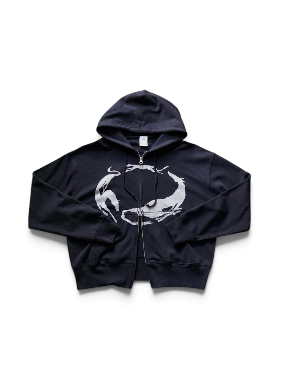 Double Zip Hoodie – Circle dog
