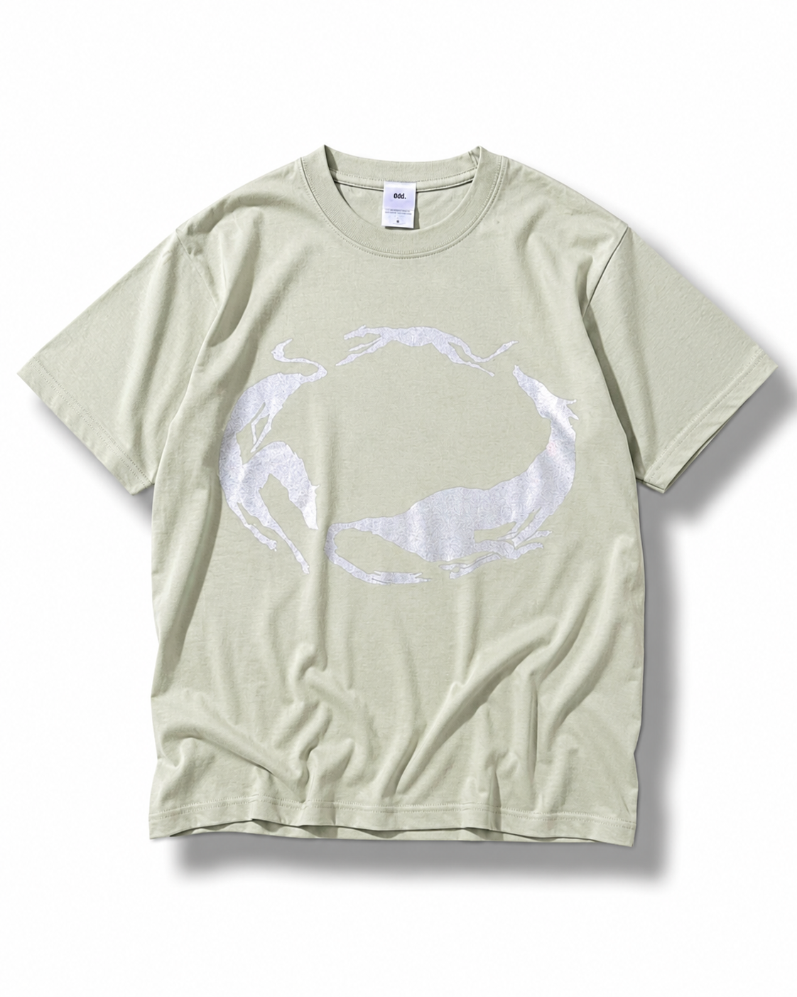 Circle Dogs Tee / green