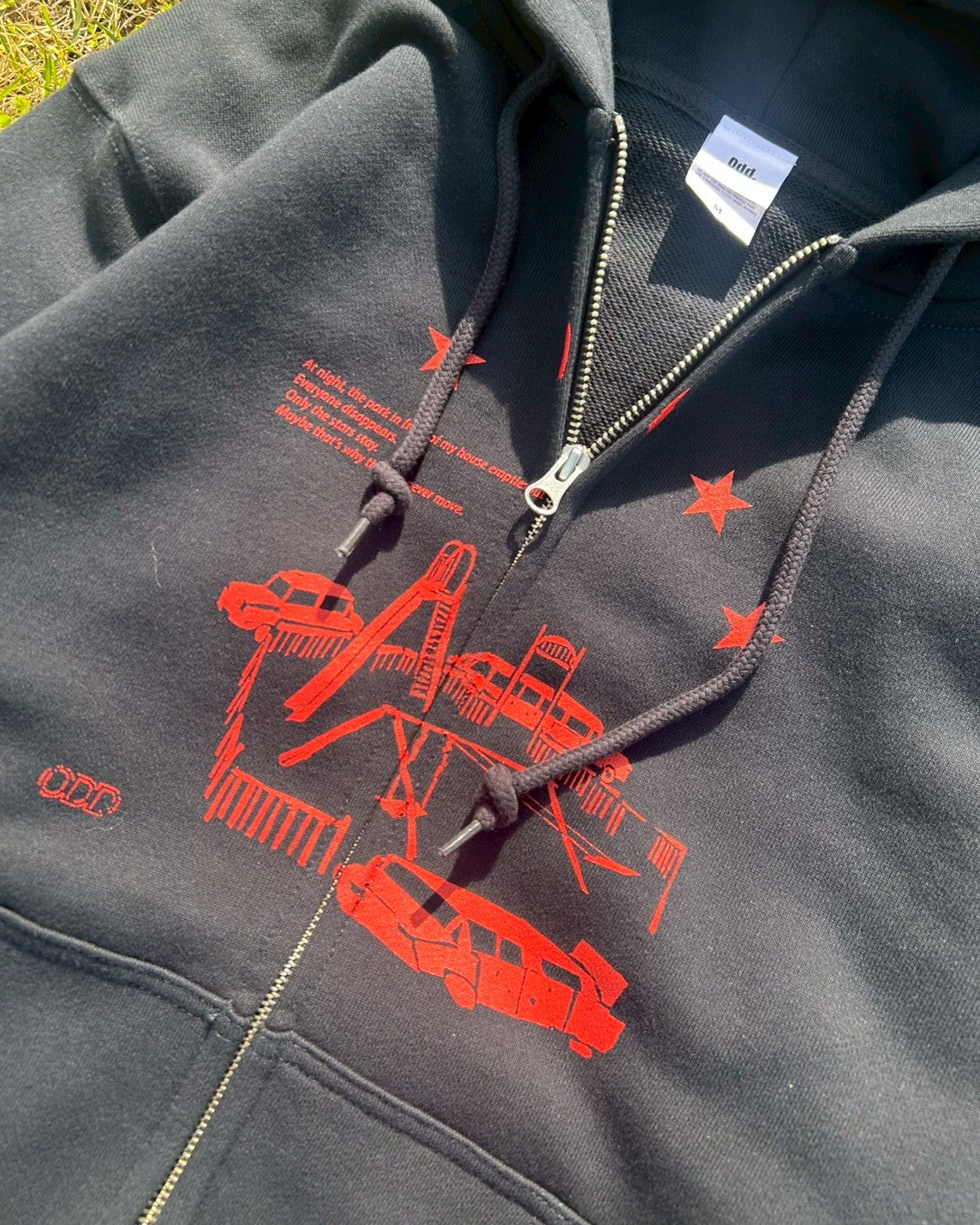 Double Zip Hoodie – Midnight Playground