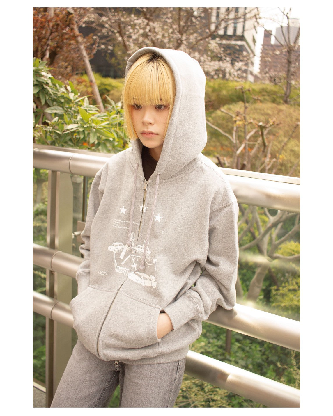 Double Zip Hoodie – Midnight Playground
