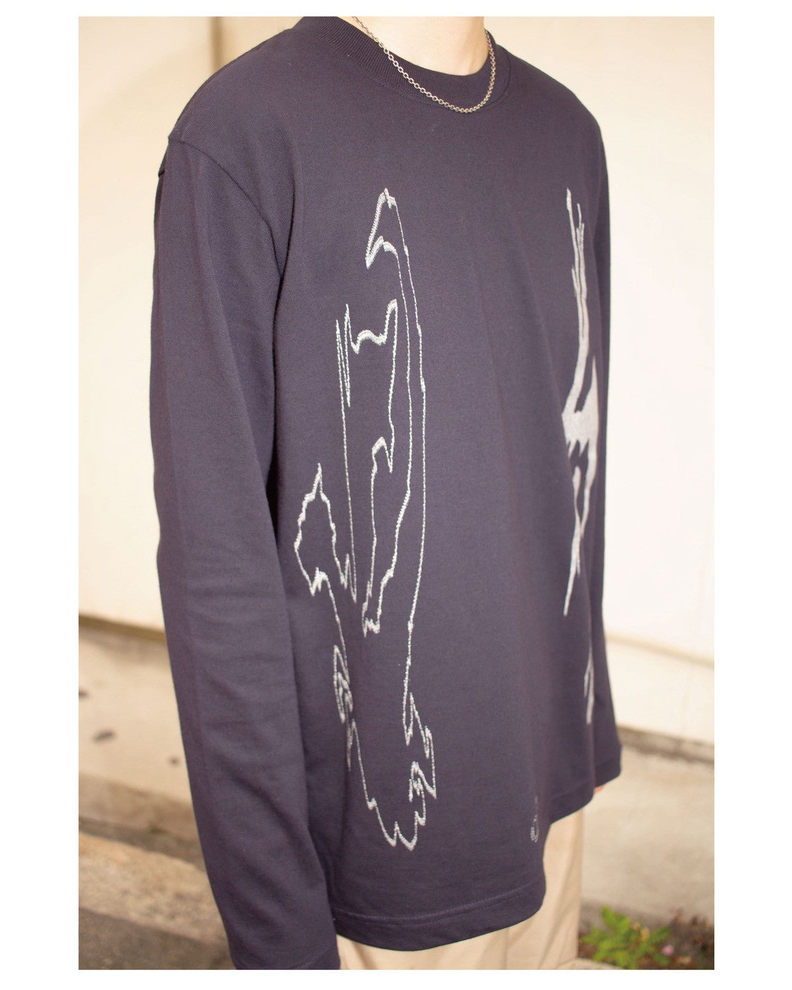 Long Sleeve T-shirt – Twin Dragons Gaze
