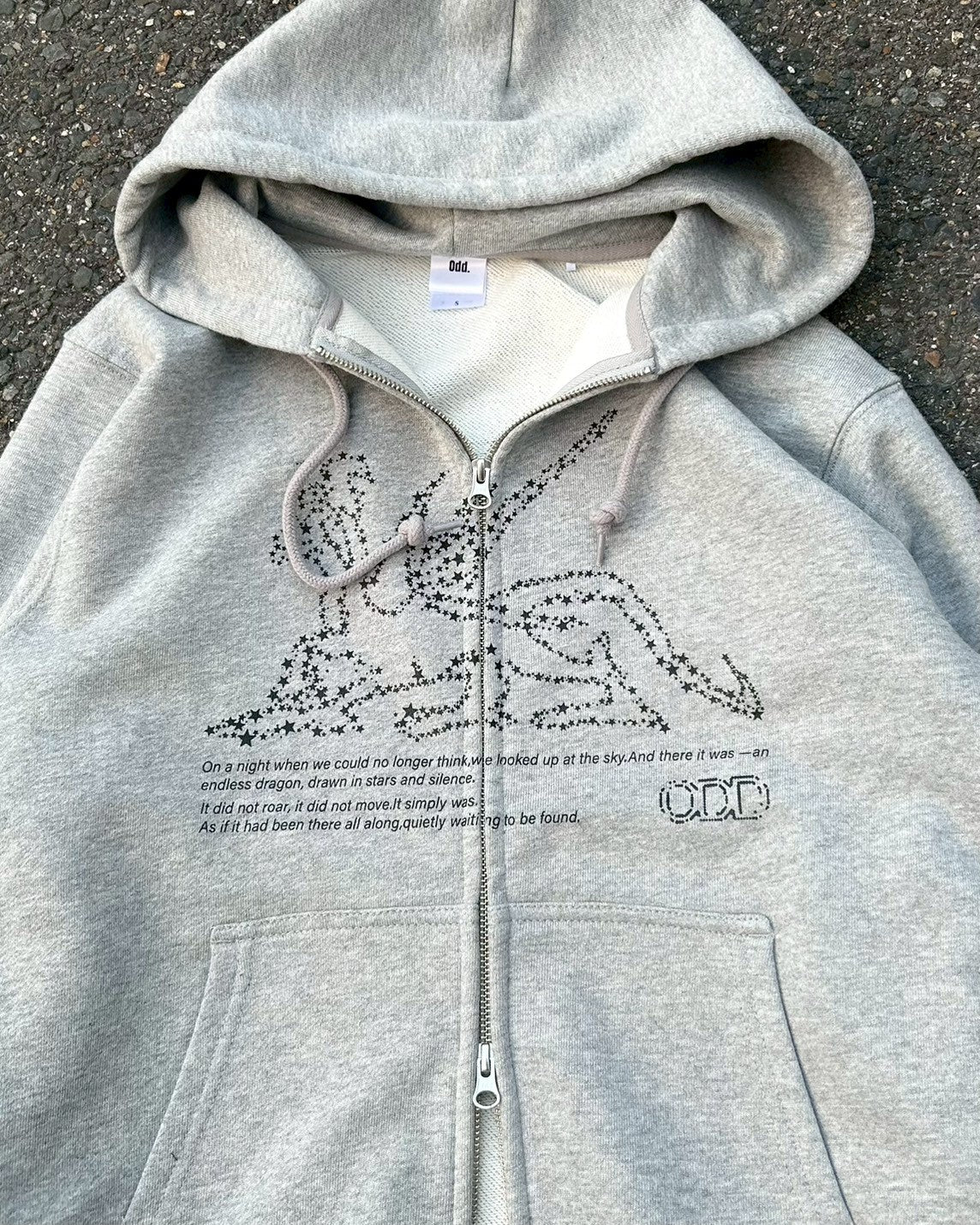 Double Zip Hoodie – Stardust Dragon